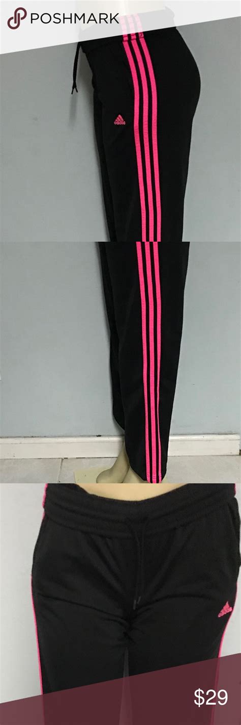 Adidas Pants Pink Black S Black Pink Adidas Pants Pink Adidas