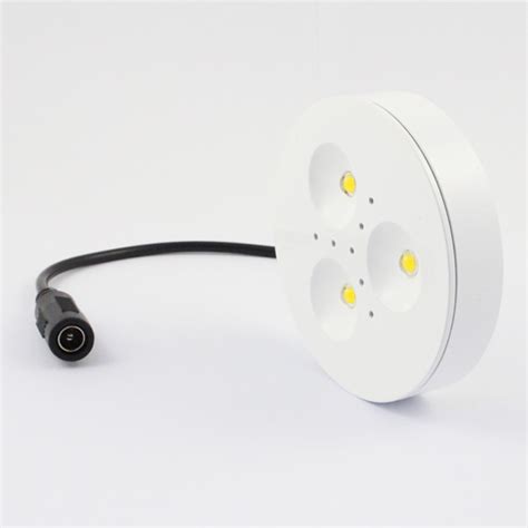 4.5 out of 5 stars. 12 Volt 3W White Surface Epistar LED Puck Light 300-320LM ...