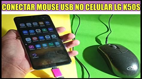 Como Conectar E Usar Mouse USB No Celular LG K S YouTube