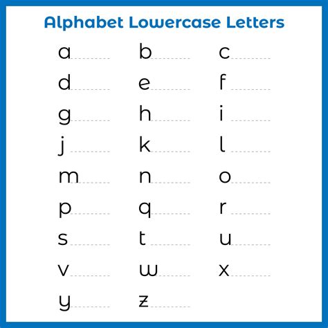 10 Best Cursive Lower Case Letters Printables