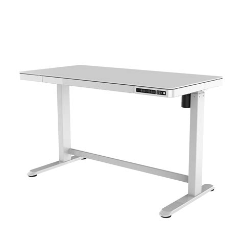 Koble Juno 48 Electric Height Adjustable Desk With White Frame And