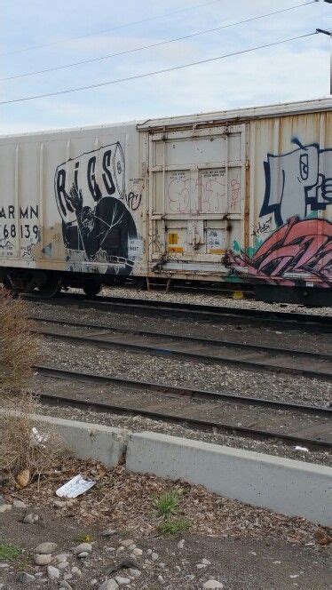 Pin By Sher Wolfe Rust On Art Of The Rails Boxcar Reefer Graffiti Graffiti Box Car Art