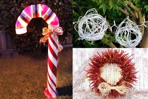 30+ best christmas decorating ideas for the kitchen, dinning room, bedroom, and bathroom. How to Make Unique Outdoor Christmas Decorations | eHow