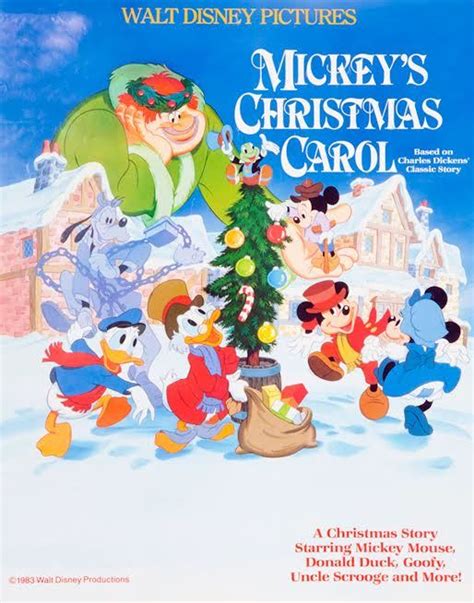 Mickeys Christmas Carol 1983 Rnostalgia