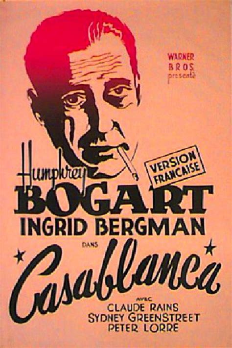 Casablanca Original 1940s Canadian One Sheet Movie Poster Posteritati