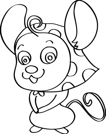 Mouse Drawing How To Draw A Mouse Easy Drawings Easy