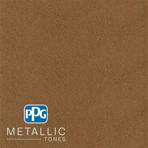 Ppg Metallic Tones 1 Gal Mtl140 Bronzed Caramel Metallic Interior Specialty Finish Paint