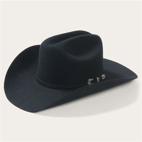Stetson Black Skyline 6x Cowboy Hat West 20 Saddle Co