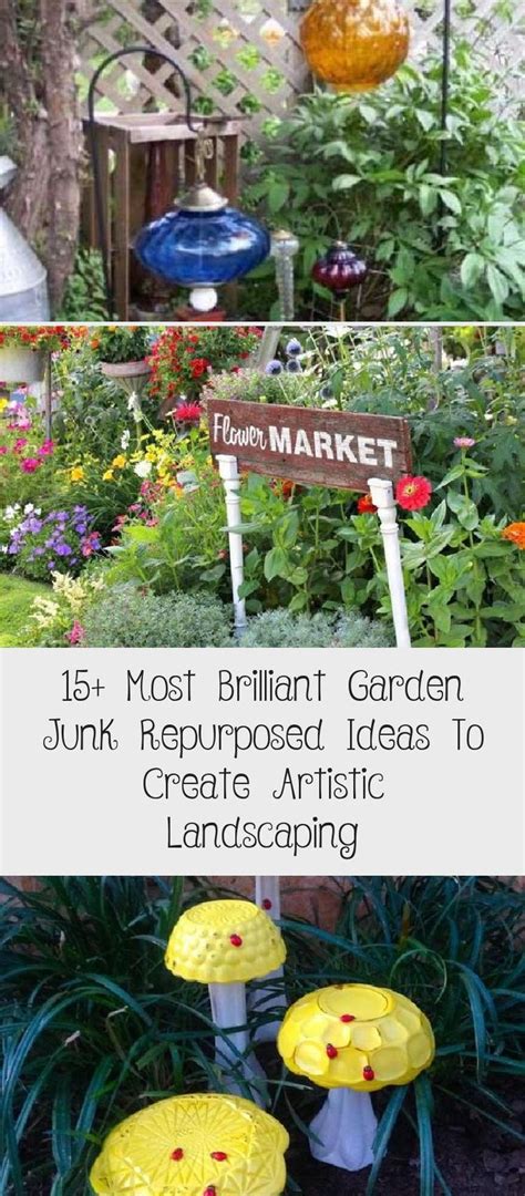 Most Brilliant Garden Junk Repurposed Ideas 14 Upcycledgardendecor