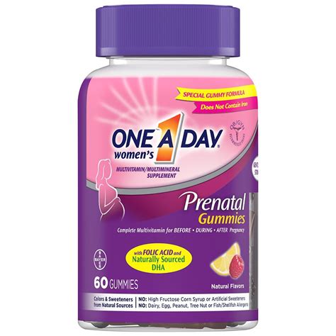 One A Day Women S Prenatal Gummies Walgreens
