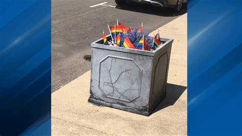 Teens Repeatedly Trash Pride Flags Police Say Wics