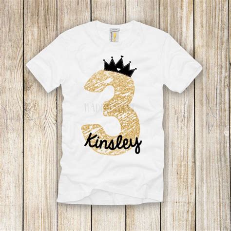 We've gathered 30 homemade birthday gifts for you to pick and choose from! Customized Glitter Birthday DIY Iron on T Shirt Transfer - You Chose Number - (Gold Glitter ...