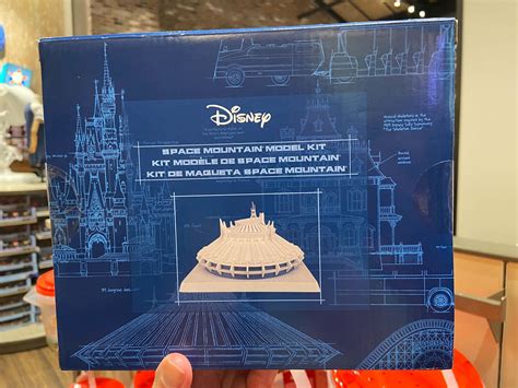 Space Mountain Model Kit Arrives At Disneyland Resort Wdw News Today