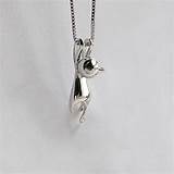 Cat Necklace Silver Images