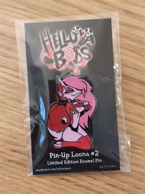 Pin Up Loona Limited Edition Enamel Pin From Vivziepop S Helluva