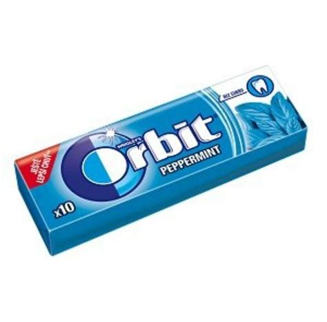 Orbit Peppermint Chewing Gum 14 G Bonus Lentiamo