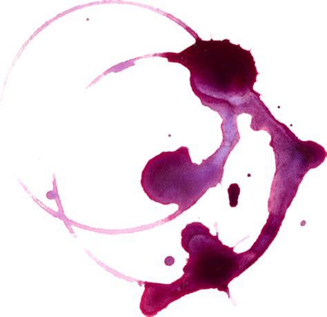 10 Wine Stain Spill Png Transparent
