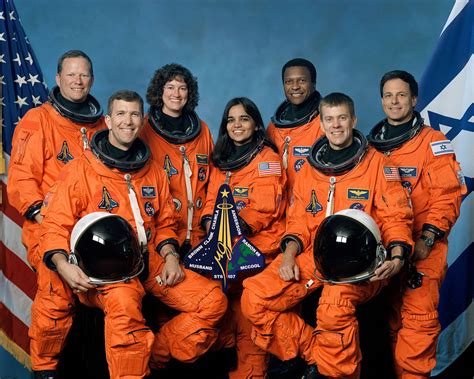 Sts 107 Columbia Crew Picture The Planetary Society