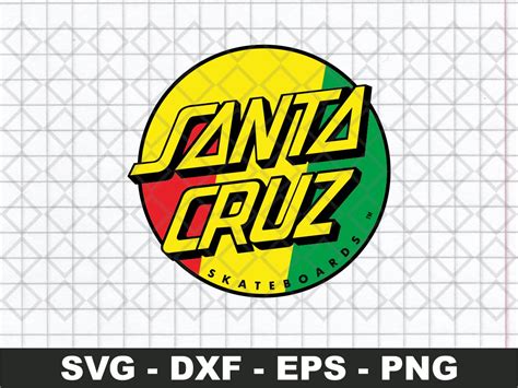 Santa Cruz Svg Logo Santa Cruz Skateboard Vector Vectorency