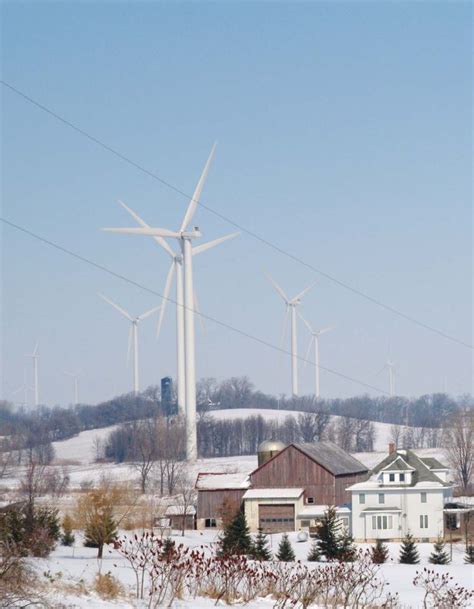 We Energies First Utility Scale Wind Farm Feature Blue Sky Green