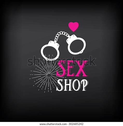 Sex Shop Logo Badge Design Stock Vector Royalty Free 302685242 Shutterstock