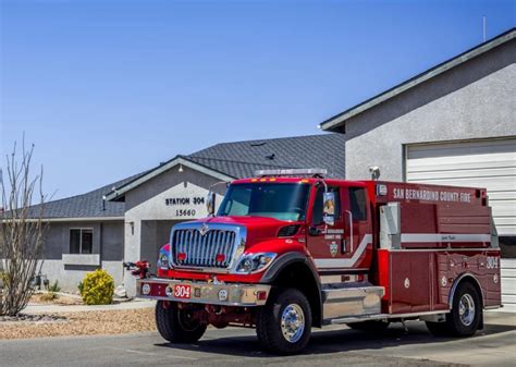 San Bernardino County Ca Fire Puts New Tender In Service Fire