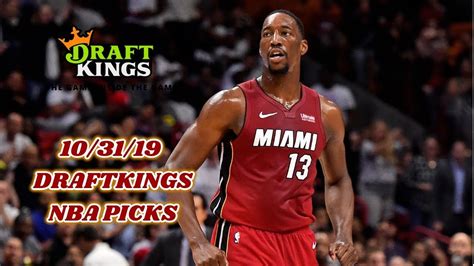 These are all lineups i will be playing personally. 10/31/19 NBA DRAFTKINGS PICKS - YouTube