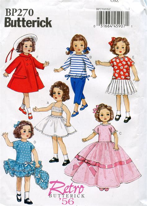 Vintage Doll Clothes Patterns Free Patterns