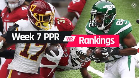 This week, fantasy football managers also have to deal with the first set of scheduled bye weeks, with the lions and packers nursing their wounds. Week 7 Fantasy WR PPR Rankings: Must-starts, sleepers ...