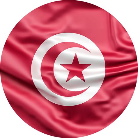 Tunisie Drapeau Voyage Carte Plan