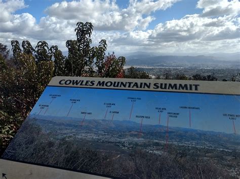 Cowles Mountain Via Big Rock Park Hiking Trail Guide The Simple Hiker