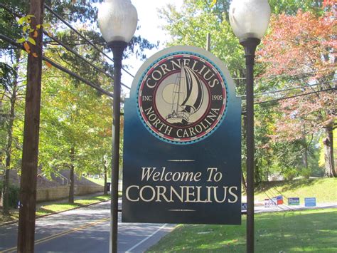 Cornelius Nc A Neighboring Town To Huntersville Davidson