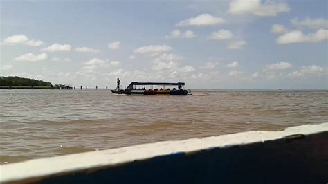 Crossing The Demerara River In Guyana Youtube