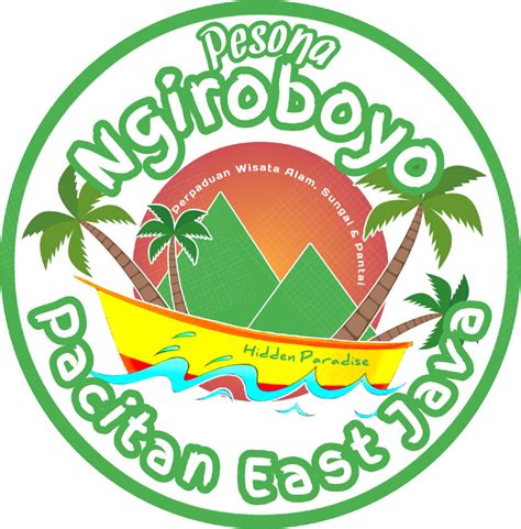 Logo Wisata Alam Vector Tempat Wisata Indonesia