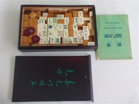 El famoso juego de las parejas chino. antiguo juego de mesa chino mah-jong mahjong fi - Comprar ...