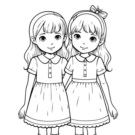 Smalltalkwitht View Girls Coloring Pages Kids Png