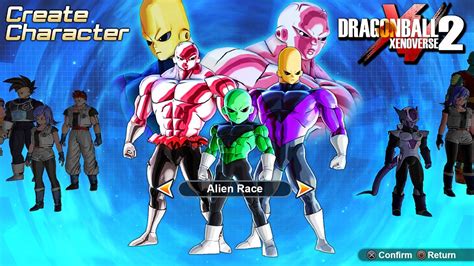 Dragon Ball Xenoverse New Cac Alien Race Update Customization