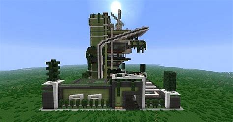 The house is simplistic, but yet thoroughly planned. Ultra Modern House Height Minecraft Map
