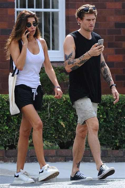 jodhi meares goes for a stroll with husband nicholas finn tsindos daily mail online
