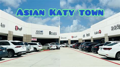 Katy Asian Town Parking Lot Tour In Texas Youtube