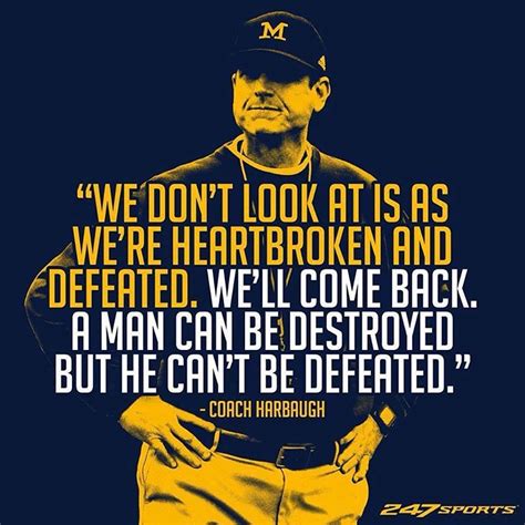 Jim Harbaugh Quote Jim Harbaugh Quote All Human Beings Have A Great