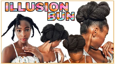 A MINIMALISTIC ALOE VERA HAIRSTYLE FOR 4C HAIR THE UNENDING ILLUSION
