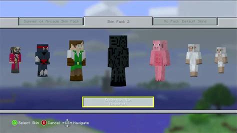 Minecraft Xbox 360 Skin Pack 2 Released Youtube