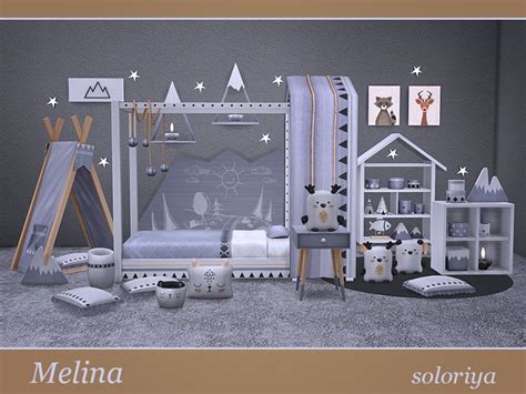Lana Cc Finds Melina Toddlers Room Ts4 Toddlers Bedroom