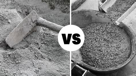 What Are The Difference Between Concrete And Cement The Essential Guide