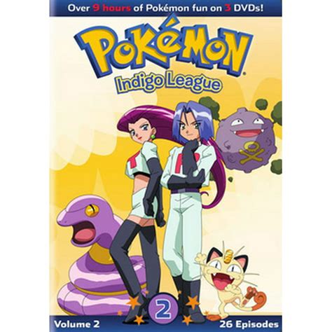 Pokemon Season 1 Indigo League Set 2 Dvd