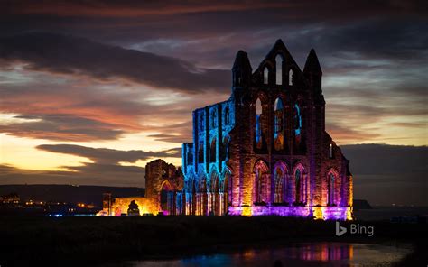 North Yorkshire Whitby Abbey Bing Wallpaper 2018 Preview