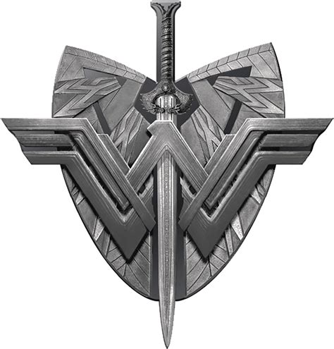 Apr178686 Wonder Woman Movie Shield And Sword Pewter Lapel Pin