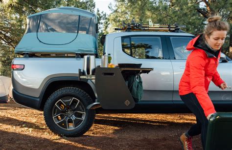 Now The Rivian R1t Electric Pickup Truck Comes With A Kitchen Sink And
