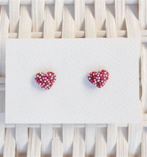 Valentines Day Earrings, Valentines Day Polymer Clay ...